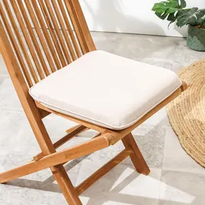 Подушка для сиденья Riess-ambiente Outdoor Cushion COMFORT LINE 40x40cm beige Seat Cushion for Garden Chair Garden Chair Cushion Riess-Ambiente