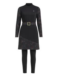 Платье-купальник C&City, черный