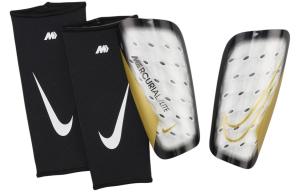 Футбольные щитки с мягкой пеной и прочной защитой Unisex Nike, белый/черный/золотой