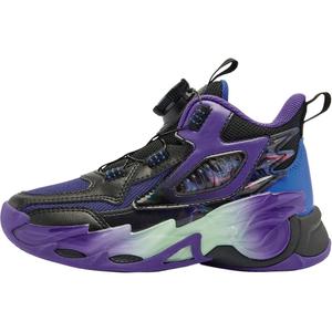 Баскетбольные кроссовки для детей дошкольного возраста QIAODAN, черный/фиолетовый