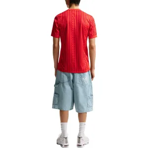 Футболка Dri Fit для мужчин Nike, pepper красный/gym красный/белый