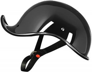 Шлем мотоциклетный Hanhua Adult Retro, черный