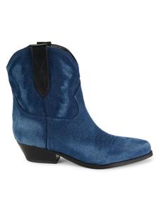 Ковбойские сапоги Ginette Denim Guess, синий