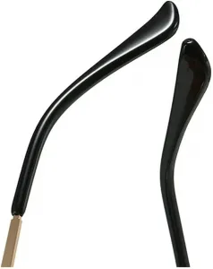 Винтажные панк-солнцезащитные очки для мужчин и женщин, модные, 2020 год, яркие, без оправы, в форме листа (черные) Melrose, Black