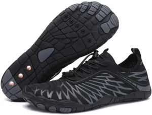 Заземляющая обувь с медью, заземленная обувь для женщин и мужчин при невропатии, походная босоногая обувь для мужчин, легкая, с нескользящей подошвой Generic, черный