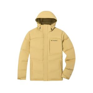 Columbia Мужская куртка с утеплителем Omni-Heat в землянисто-желтом цвете, Earth Yellow