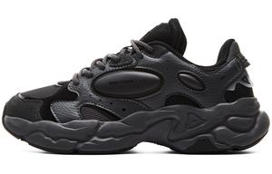 PEAK Женские повседневные кроссовки Taichi River Journey с амортизацией и противоскользящей подошвой, низкие, темно-серые и черные