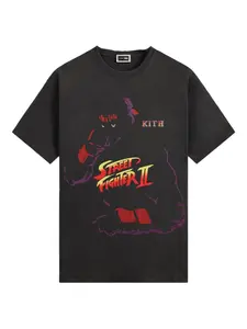 Футболка с круглым вырезом Capcom RYU Needle Point Kith, черный