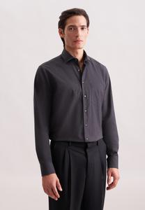 Рубашка делового покроя Regular Fit SEIDENSTICKER, серый