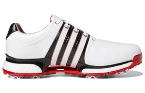 Tour360 Кроссовки для гольфа мужские низкие белые/черные/красные Adidas