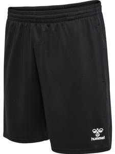 Короткие шорты Hmlessential Training Shorts черного цвета Hummel