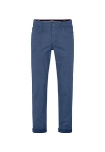 Классический крой, эластичный и тонкий принт MILTON redpoint, синий