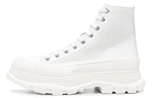 Мужские высокие ботинки Tread Slick Martin, белые Alexander Mcqueen