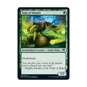 CCG Клык Сигэки (К), MTG - Kamigawa : Neon Dynasty