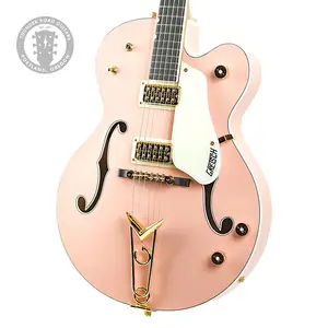 Новая гитара Gretsch Custom Shop Gonzalo Madrigal Masterbuilt G6120-CST '59 NOS Shell Pink №UC25083927