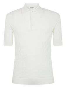 Трикотажная рубашка-поло Filippo De Laurentiis, белый