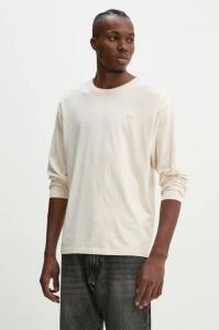 Хлопковая рубашка с длинным рукавом Won Hundred, бежевый