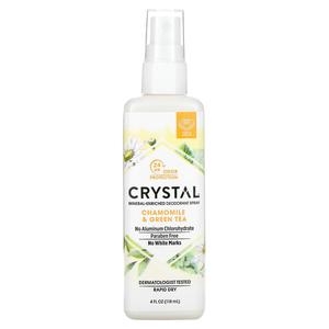 Crystal Body Deodorant Минеральный дезодорант-спрей С ромашкой и зеленым чаем 4 ж. унц.(118 мл)