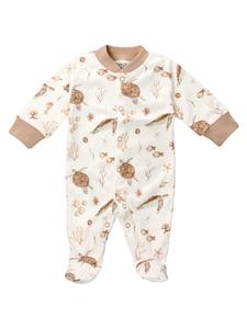 Комбинезон/боди NINI Meerestiere, кремовый/темно-бежевый