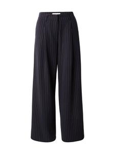 Свободные брюки со складками спереди studioselect Elsa, черный