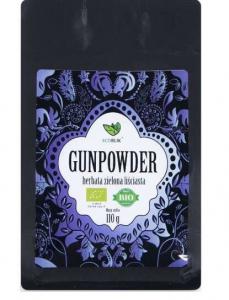 Чай GUNPOWDER Ecoblik, органический зеленый листовой 110 г