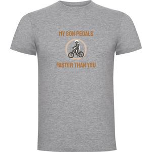 Футболка Kruskis Faster Than You, серый