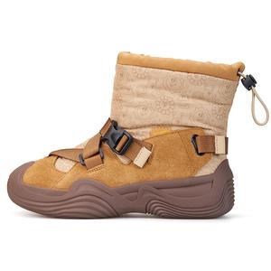 Ботинки Height Increasing Short Mid Calf Snow Boots Women's Joy&Mario, коричневый