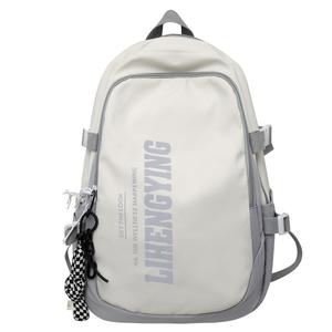 Нейлоновый рюкзак для ноутбука унисекс черный/оранжевый/синий/серый BALANG, оранжевый, шарм не входит