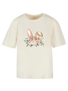 Футболка F4NT4STIC Blumen Osterhasen Ohren Dekor, Sand
