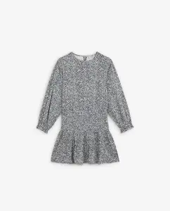 Короткое платье с длинными рукавами Scalpers, черный