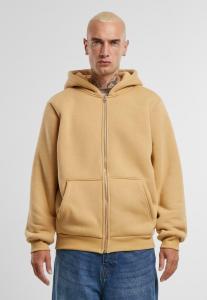 Толстовка Urban Classics BONDED ZIP , Unionbeige/Beige