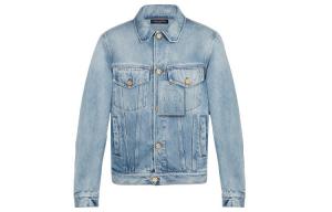 Куртка мужская Louis Vuitton джинсовая, синий