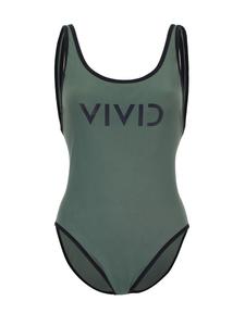 Купальник без косточек VIVID, зеленый
