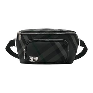 Burberry Нейлоновая наплечная сумка через плечо поясная сумка мужская угольно-серая