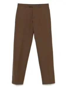 Брюки со складками SANDRO, коричневый