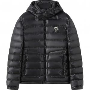 Мужская утепленная ветрозащитная спортивная пуховая куртка KARL LAGERFELD FW25 Karl Lagerfeld / Karl Lagerfeld Jeans, черный