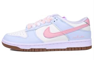 Женские кроссовки для скейтбординга Nike Dunk Low, розовый