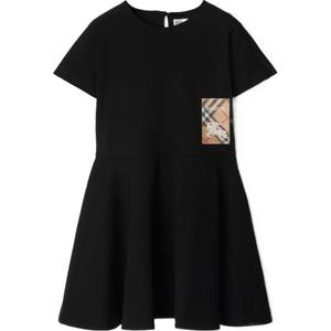 Детское платье Burberry, черный