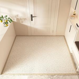 Budis Ковер 120х120 см для прихожей в современном минималистичном стиле с линейным дизайном