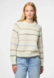 Свитер с вырезом на шее (pcnelia ls oneck bc) Pieces, Birch