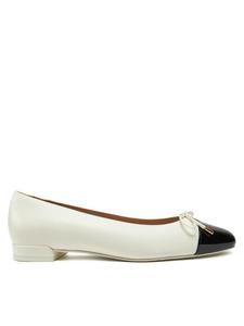 Балетки Stuart Weitzman Sleek Bow Flat SG888, экрю