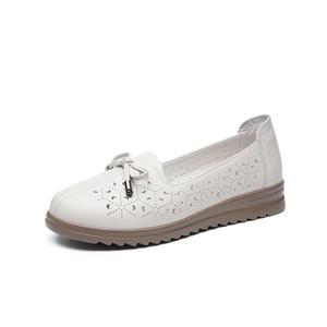 AOKANG Женские повседневные туфли-лодочки экрю, цвет Ecru