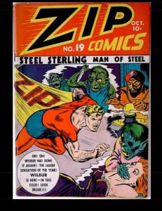 Zip Comics #19: Golden Age Superhero Comic 1941 (CreateSpace Independent Publishing Platform)