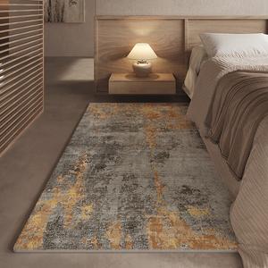 Budis Ковер 100х180 см из искусственной шерсти в античном стиле для спальни/детской/гостиной, утолщенный, противоскользящий, с эффектом тепла