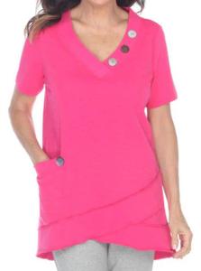 Туника Happy Place в гламурном розовом Neon Buddha