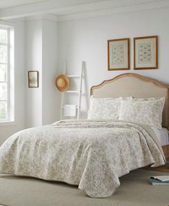 Комплект постельного белья Amberley Cotton, 3 предмета, размер King Laura Ashley, Beige