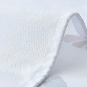 Занавеска для душа, мягкая, из полиэстера, коричневого цвета, с цветочным принтом, для ежедневного использования, желтого цвета, размер: 150x180 см Stuttg