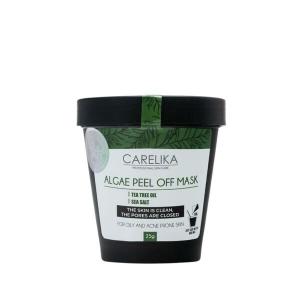 Маска из водорослей с маслом чайного дерева, отшелушивающая, 25 г Carelika