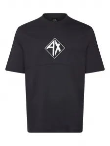 Футболка с логотипом Armani Exchange, синий