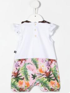 Philipp Plein комбинезон без рукавов с принтом, белый